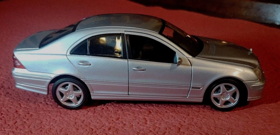 ANSON 1/18 - MERCEDES-BENZ C-CLASS - Modellino Auto Vintage - #91# - Immagine 3 di 4
