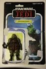 Star Wars RotJ Gamorrean Guard, Complete w Axe and Cardback, Vintage Kenner 1983