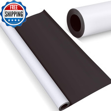 Blank White Surface Magnet Sheets 24 Inch X 3 Feet 30 Mil Magnetic Roll.....