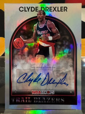 Clyde Drexler 2025-26 Topps NBA Hoops Auto Rainbow 1989 Signatures #89S-CD