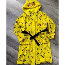 Pikachu Pok mon Robe size 9/10 Unisex girls boys