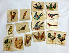 Lot of 16 ZIRA Cigarettes Tobacco Premium Silks - Birds, Chickens