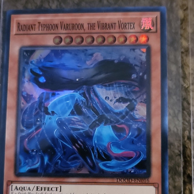 Konami Radiant Typhoon Varuroon, the Vibrant Vortex Super Rare 1st DOOD-EN016
