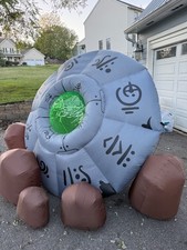 Halloween Inflatable  Crashed UFO Spaceship Decoration by Morbid Halloween