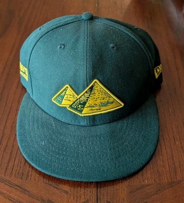 New Era 9Fifty Pyramid Brewing Company Green Adjustable Snapback Hat Cap