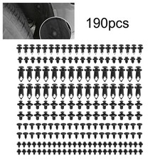 190x Car Fastener Clip Door Trim Panel Fender Clips Car Accessories Auto