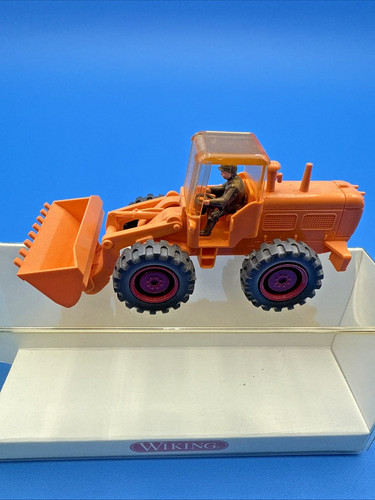 Cargador frontal WIKING NUEVO en caja original # 3804031 cilindro guardabarros escala 1:87 HO | Zustand: New