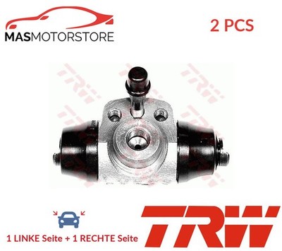 RADBREMSZYLINDER TROMMELBREMSE PAAR TRW BWD113 2PCS A FÜR VW POLO,GOLF III