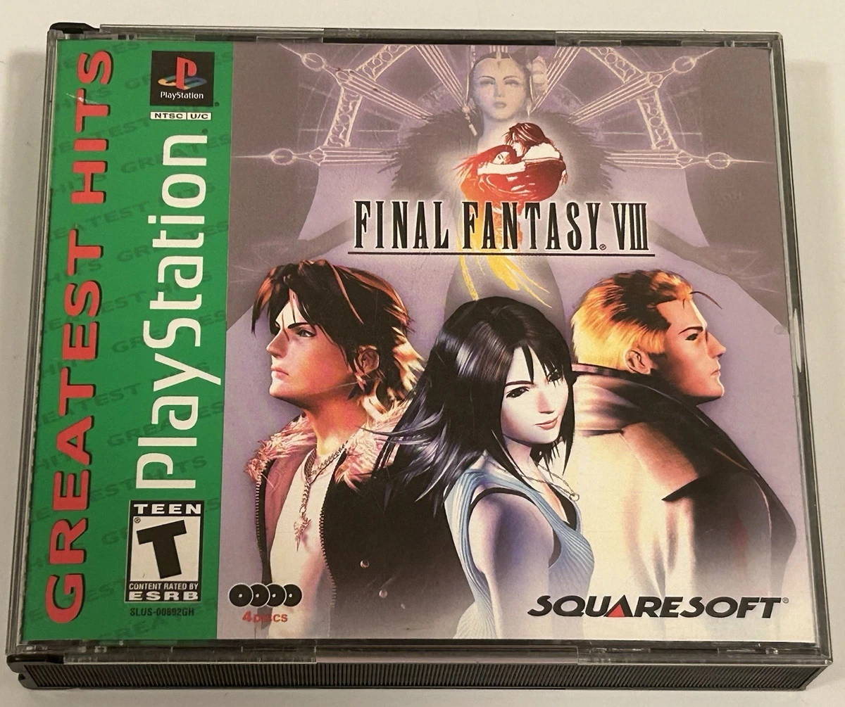 Affiche Promo Japonaise Final Fantasy VIII – PlayStation 1 – Format B2 (72,8x51,5 Cm)