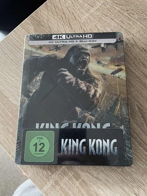 King Kong 4K UHD + Blu-ray Steelbook GEPRÄGT - NEU&OVP