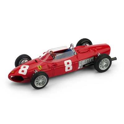 FERRARI 156 F1 R.RODRIGUEZ 1961 N.8 DNF ITALY GP 1:43 Brumm Formula 1 Modellino