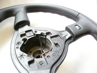 RARE OEM BMW E36 E34 M Technik 2 II Sport Leather Steering Wheel 