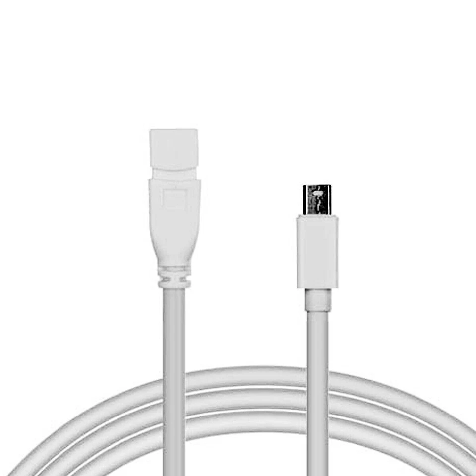 CY 6ft Mini DisplayPort Male to Mini DP DisplayPort Female Extension Cable - Image 4 of 4
