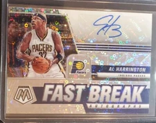 2020-21 Panini Mosaic - Autographs Fast Break #FB-ALH Al Harrington (AU)