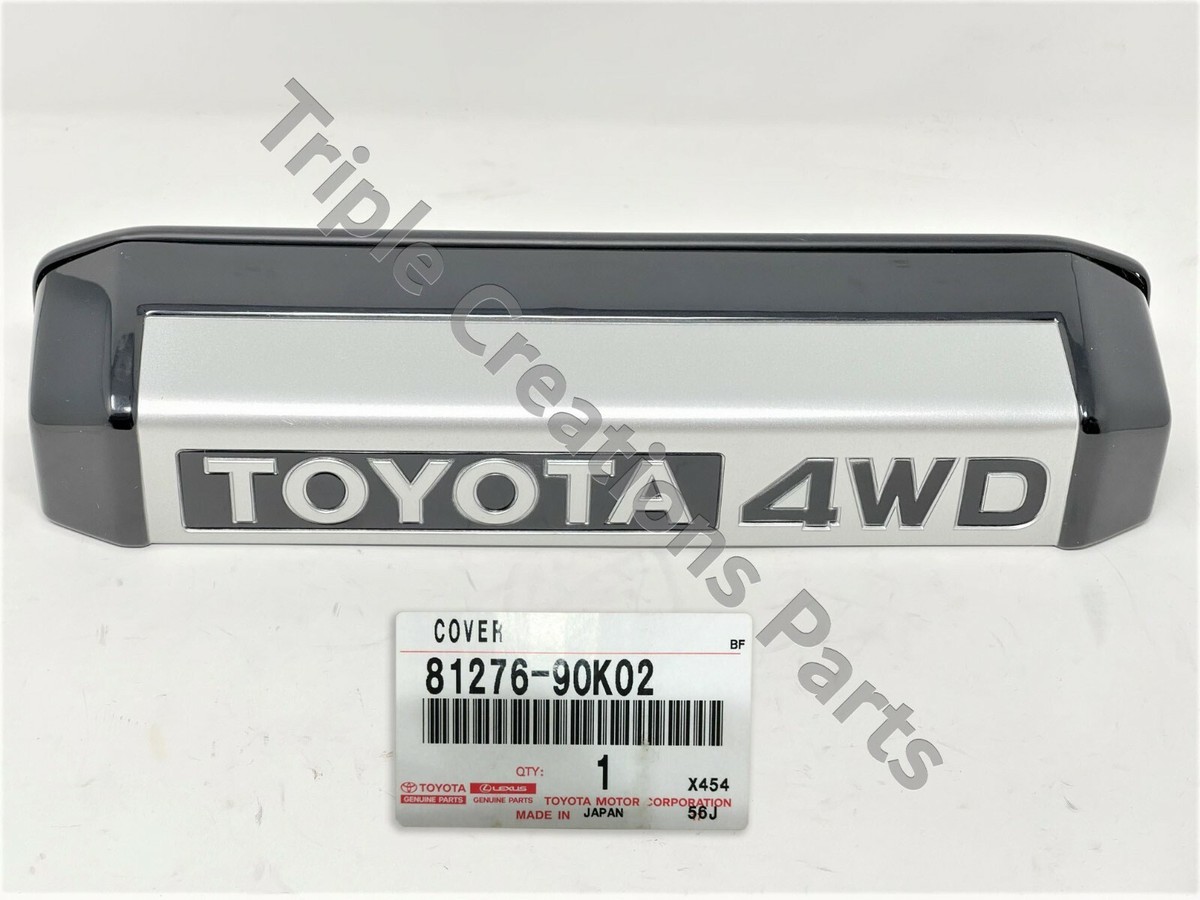 Toyota Genuine 81276-90K02 Cover License Plate Lamp 8127690K02 OEM Toyota Genuine 81276-90K02 Cover License Plate Lamp 8127690K02 OEM