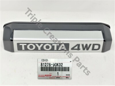 Toyota Genuine 81276-90K02 Cover License Plate Lamp 8127690K02 OEM