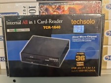 Lettore Card Reader Techsolo TCR-1640 NERO Interno 3,5" 