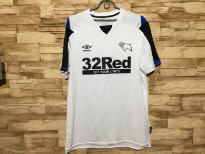 DERBY COUNTY 2021 2022 Home Football Shirt Soccer Jersey Umbro Sz
