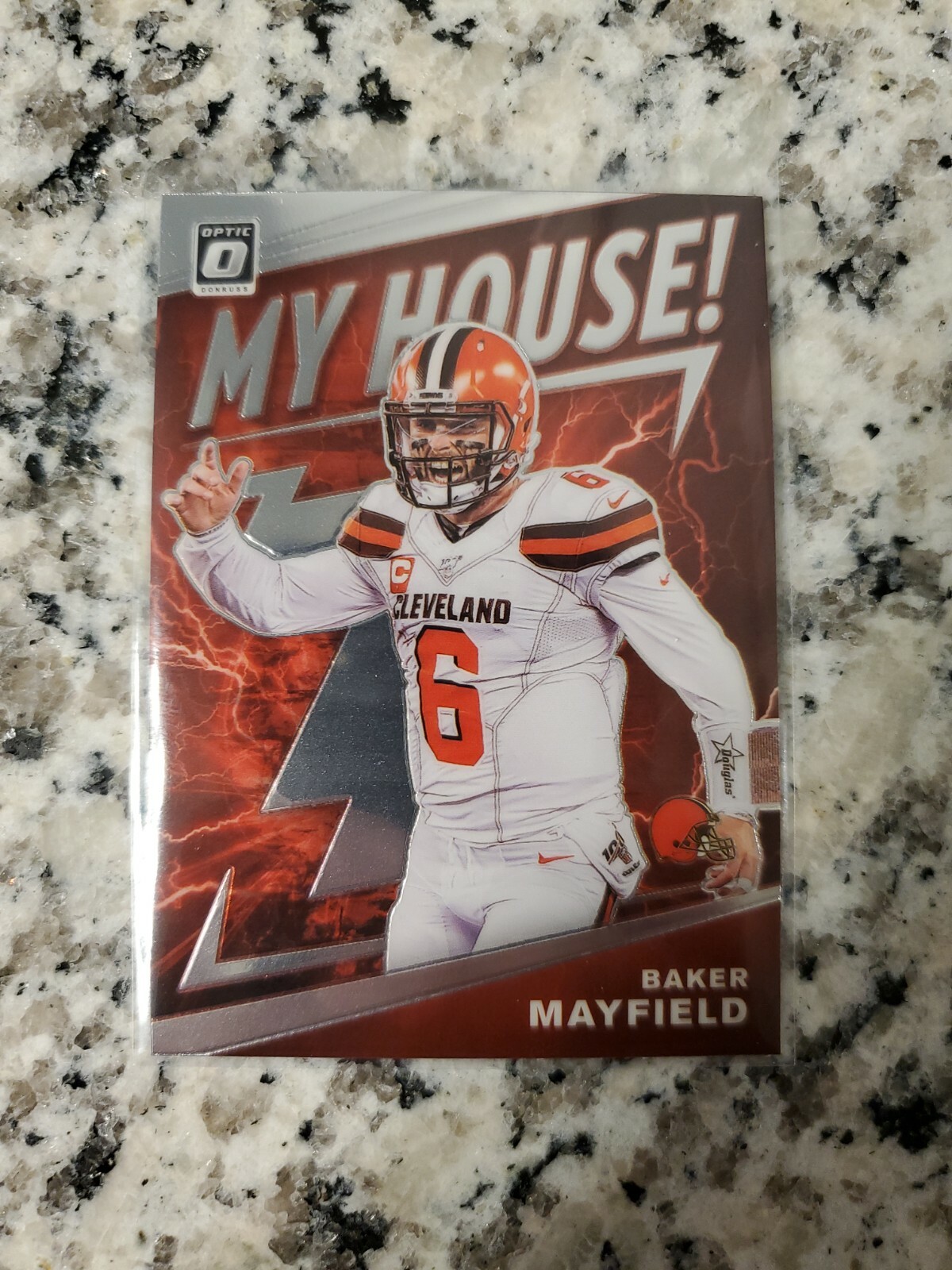 🔥🔥2020 Donruss Optic BAKER MAYFIELD My House insert #MH-9 Cleveland Browns