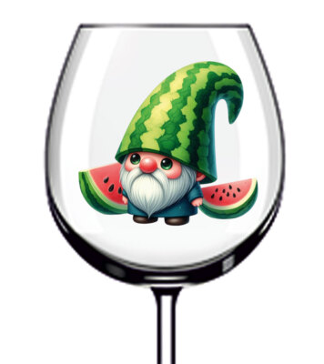 12x Wassermelone Zwerg Küche Laden Weinglas Flasche Van Auto Vinyl Aufkleber Aufkleber