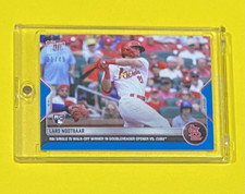2022 Topps Now Lars Nootbaar Rookie BLUE PARALLEL 21/49 SSP Cardinals #654 RC 🔥