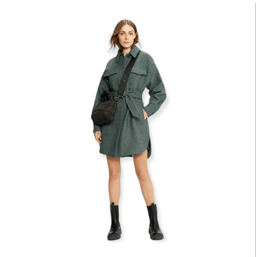 Green ted deals baker coat