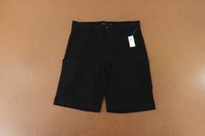 Old Navy Boys Size 14 Black Pocketed Knee Length Twill Uniform Shorts NWT