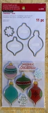Recollections Christmas Clear Stamp & Metal Die Sets YOU CHOOSE FROM MANY STYLES