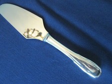 PASTRY or PIE SERVER Vintage GLOSSY stainless: classic pattern: EXC