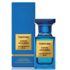 TOM FORD Costa Azzurra Eau De Parfum Sensual Aquatic Perfume 1.7 oz Sealed