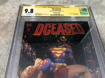 Dceased 2 CGC SS 9.8 Suydam Crisis 7 Supergirl Death Homage