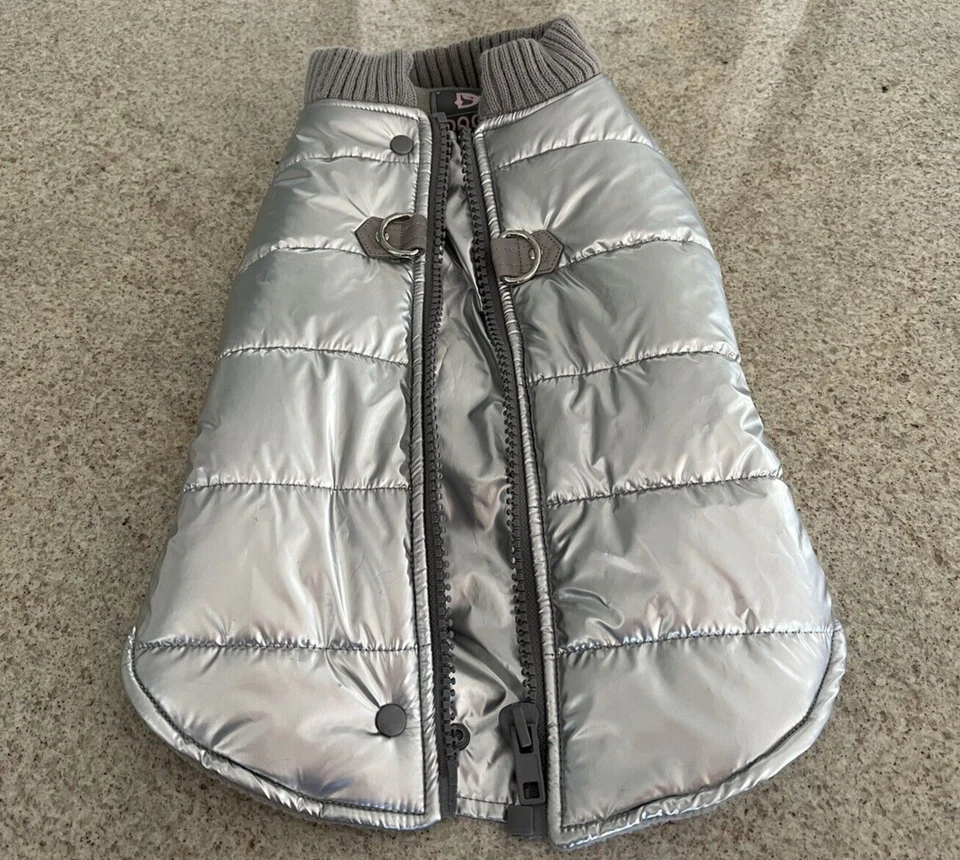 Dogo New York Silver Puffer狗狗外套(L) — 第 4/4 张图片