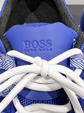 HUGO BOSS MEN  S  PARKOUR RUNN RES  SNEAKERS SIZE 7 US / 6 UK