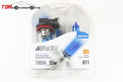 NOKYA Halogen Light Bulbs H11 Arctic White 7000K S1 55W