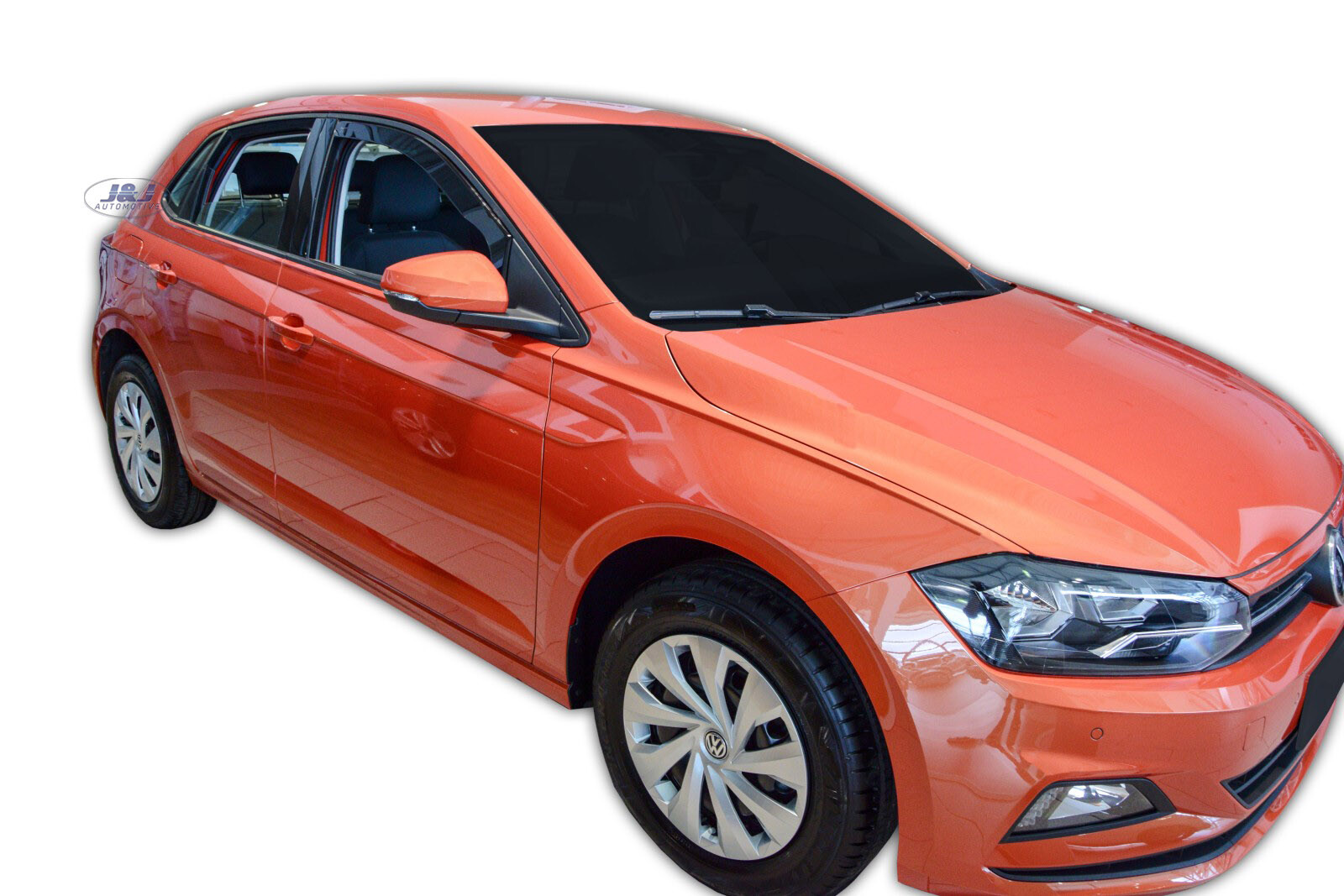 Front wind deflectors 2pc set TINTED HEKO for VW POLO 5 door 2017up eBay