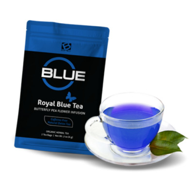 Bepic 4 Pouches (8 Bags) Royal Blue Detox Tea - Buy More Save More - Weight Loss