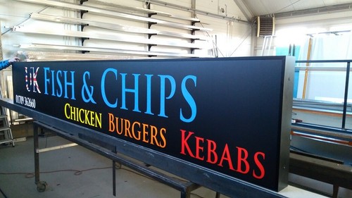 Illuminated Light Box Shop Sign (FREE DELIVERY + FREE DESIGN) - 150 cm x 150cm - Picture 6 of 6