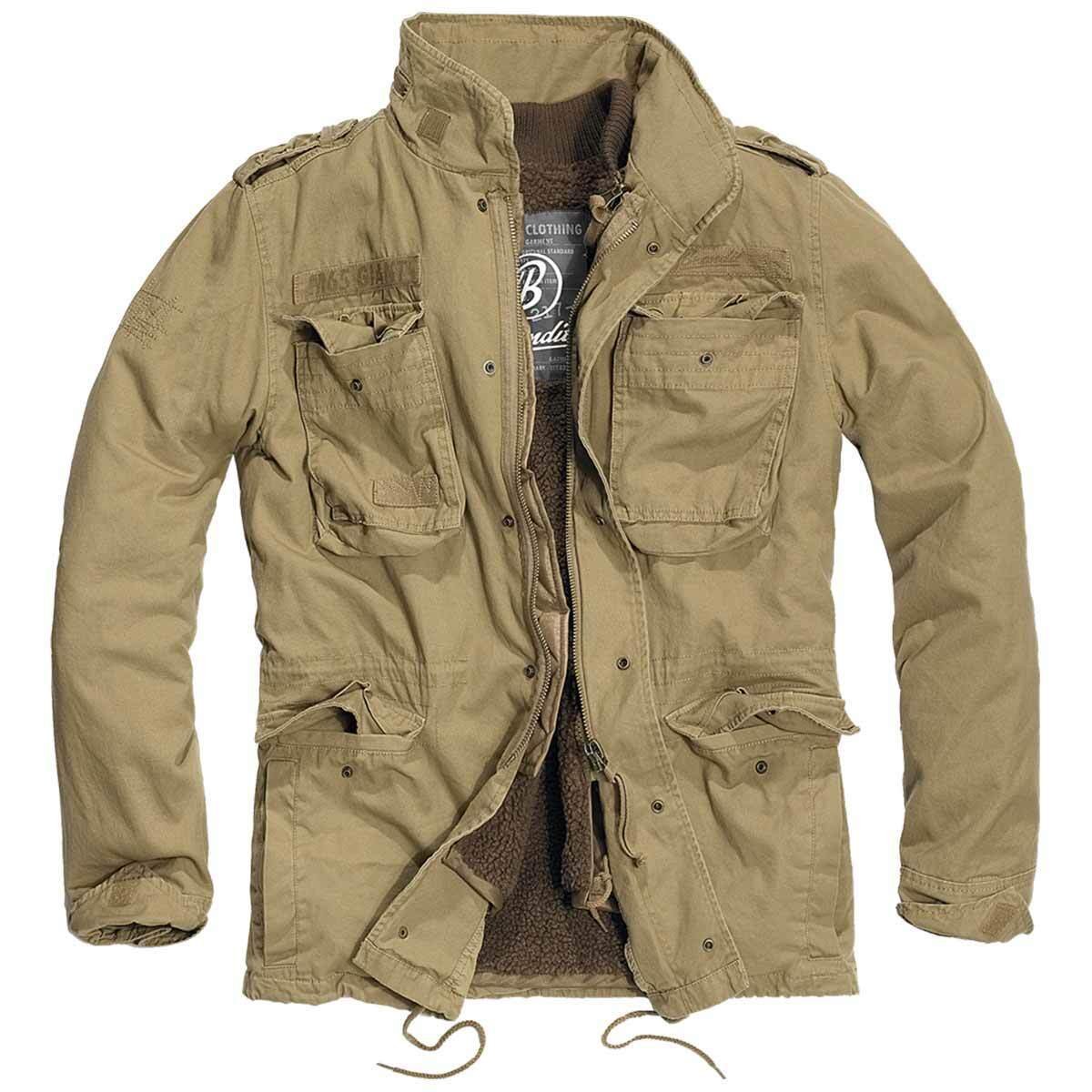 Brandit M65 Jacket Camel Mens Field 