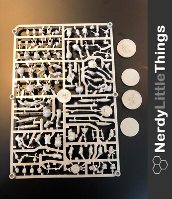 Kingdom Death: Monster - Gambler's Chest - Bard Armor Male 1 / Female 1 on Sprue