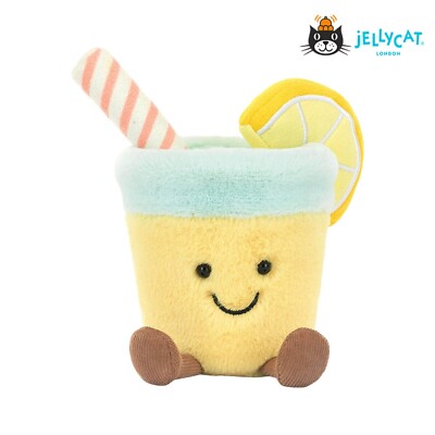 Jellycat Amuseables Lemonade Soft Stuffed RARE Food Collection 2026 Summer - NWT