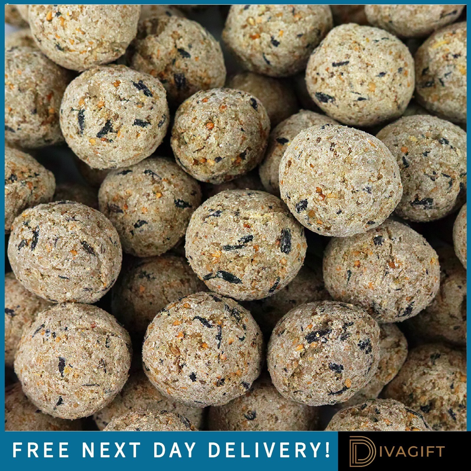 GARDMAN FAT SNAX HIGH ENERGY SUET FAT BALLS CEREAL SEED MIX WILD BIRD