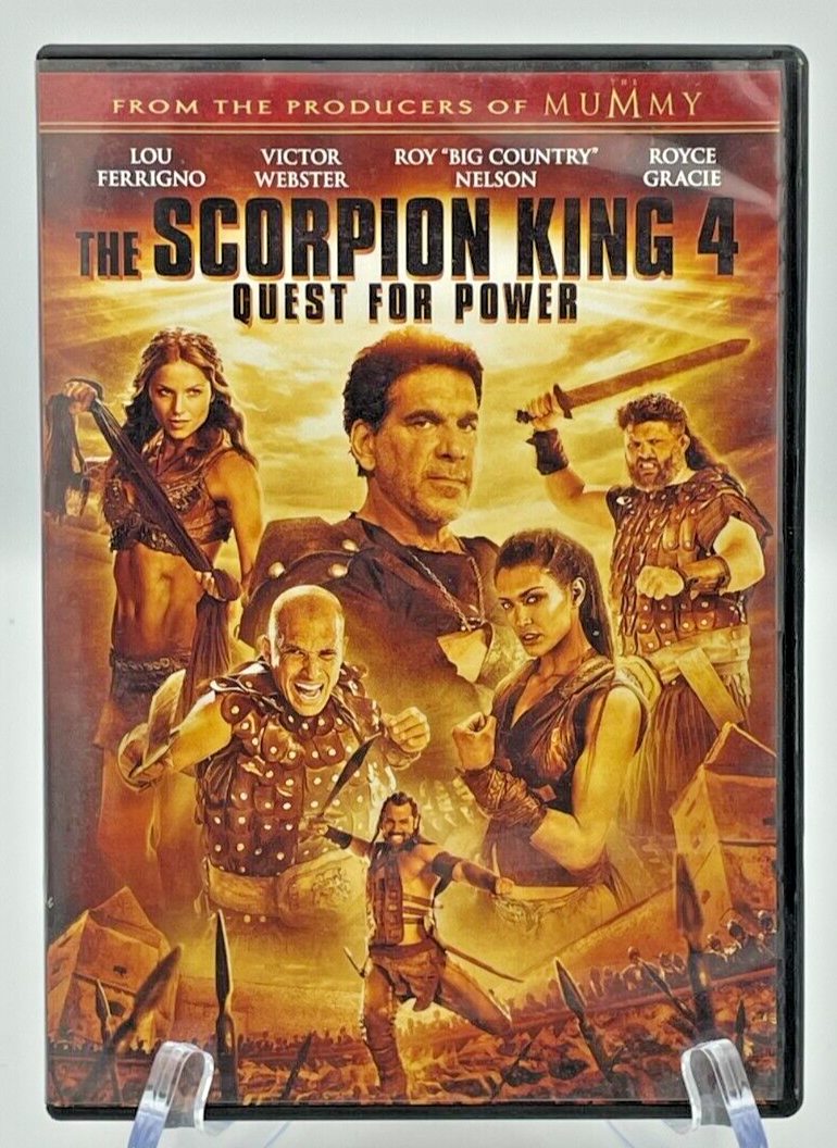 The Scorpion King 4: Quest for Power DVD Lou Ferrigno Victor