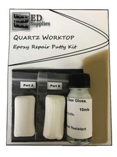 Quartz Worktop Epoxy Repair Putty Kit -  Repairs Chips Cracks  Defects 38g