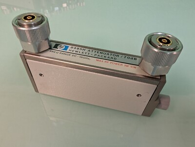 Attenuator Variable, Hewlett-Packard HP 8495H, 0-18 GHz, 70 dB, 10 dB Step APC-7