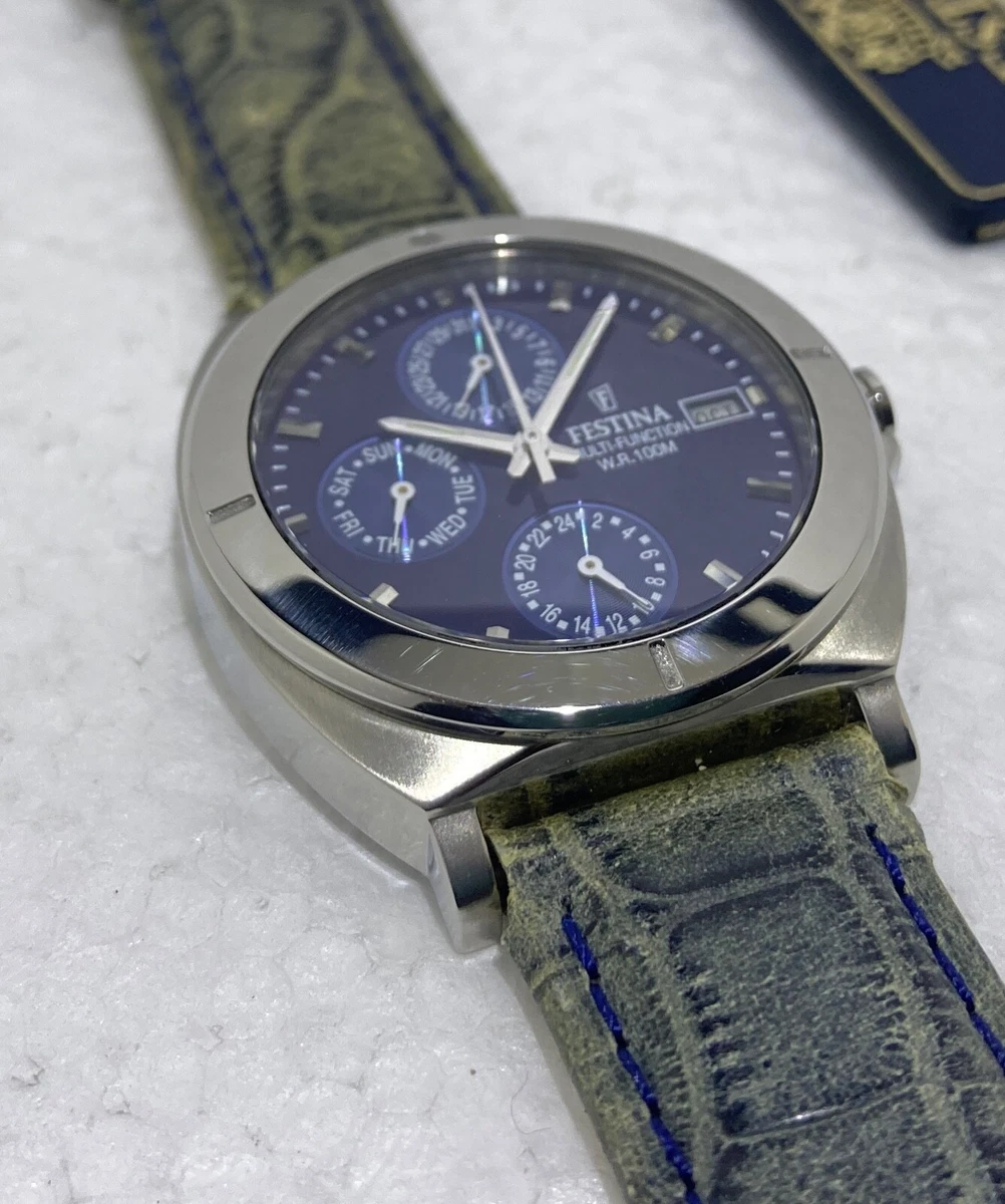 Festina store chronograph calendar