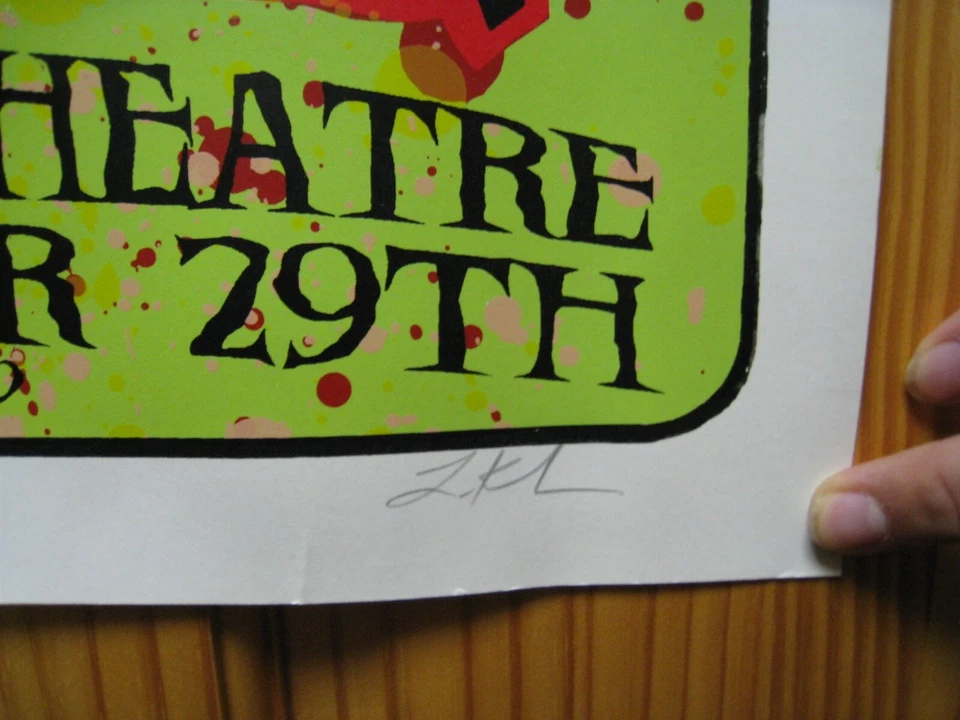 Danzig Poster Samhain Silk Screen Signed Numbered - Image 3 of 3