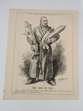 1915 Punch Illustration Cartoon Leonard Raven Hill Kaiser Military Army