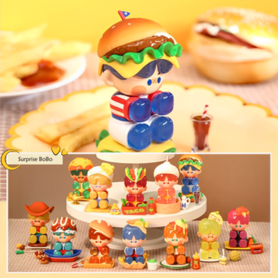 Pino Jelly Delicacies Worldwide Series Blind Box Confirmed Figure