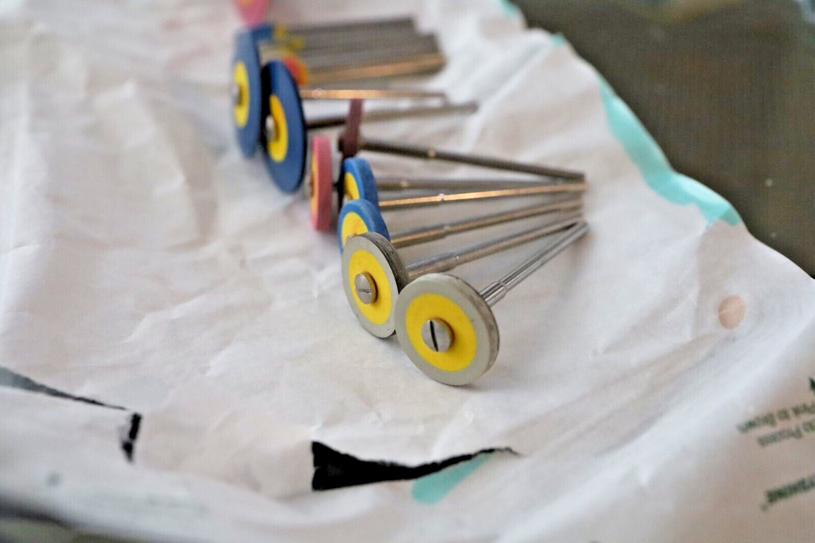 LOT BRASSELER Pink/White/Blue Dialite Brasseler Wheels 2 PACKS eBay