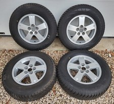 Mitsubishi Outlander II III Alufelgen 6,5x16 ET38 Winterreifen 215/70, 6,7 - 8mm